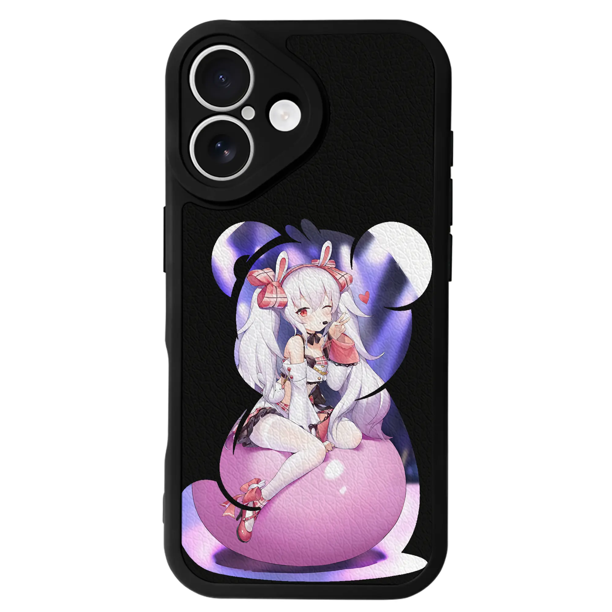 アズールレーン グッズ,ラフィー - IPhone 16シリーズ対応 ・ シリコンスマホケース ・ レザー調 ・ 高精度フィット ・ 耐衝撃 ・ ワイヤレス充電対応 ・ 精密カット